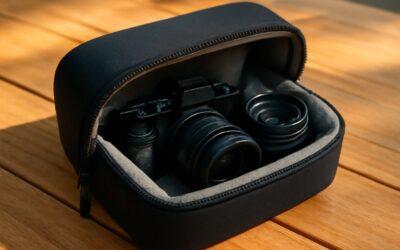 Protect your gear in style with neoprene camera bags, soft, protective, and versatile.